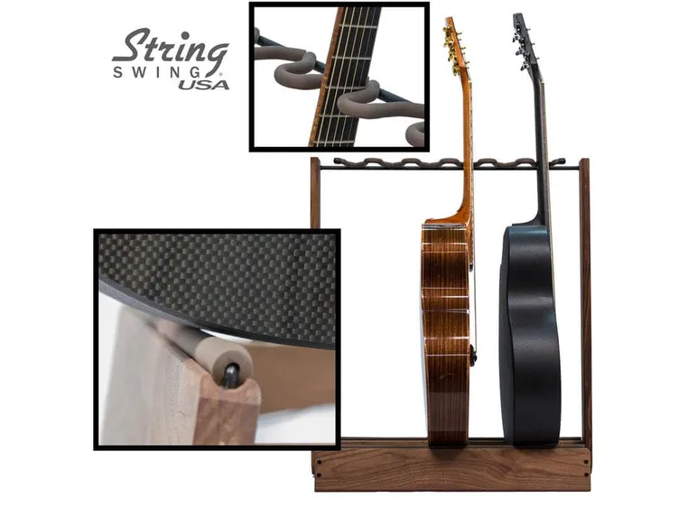 String Swing CC34 BW gitarstativ for 6 gitarer 