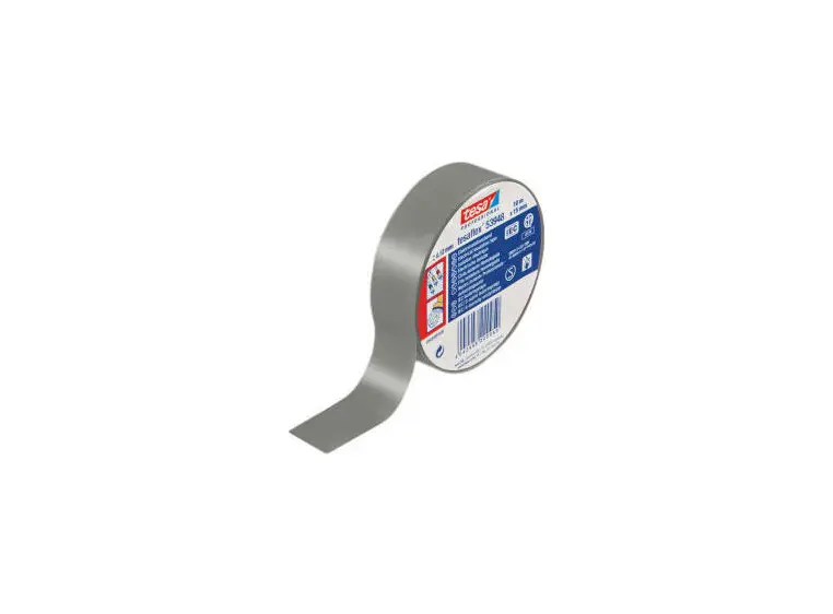 TESA 53948 PVC tape 19mm x 20m, grå 