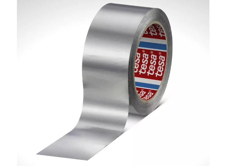 TESA 60650 Alutape uten dekkpapir 50mm x 50m, alu 