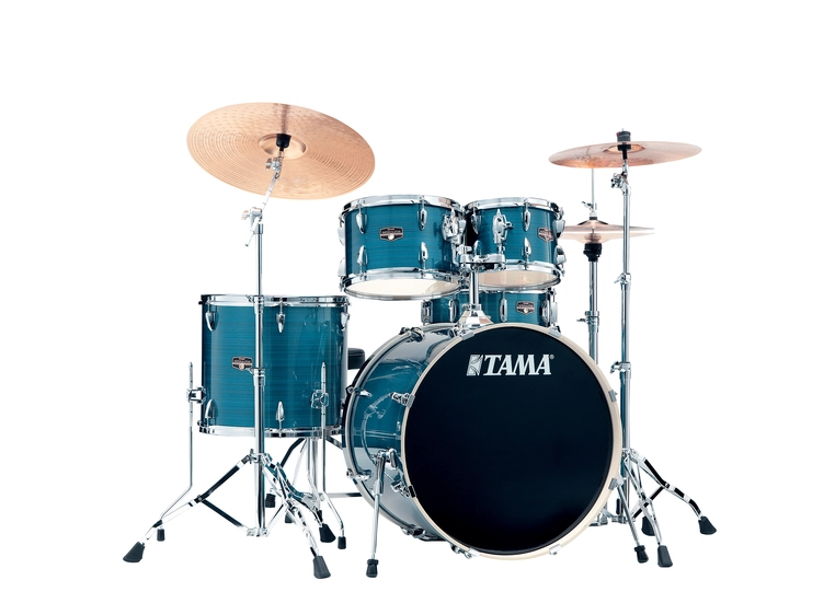 Tama IP52H6WC-HLB Imperialstar 5-del 22 Komplett sett m. cymb.Hairline Blue 