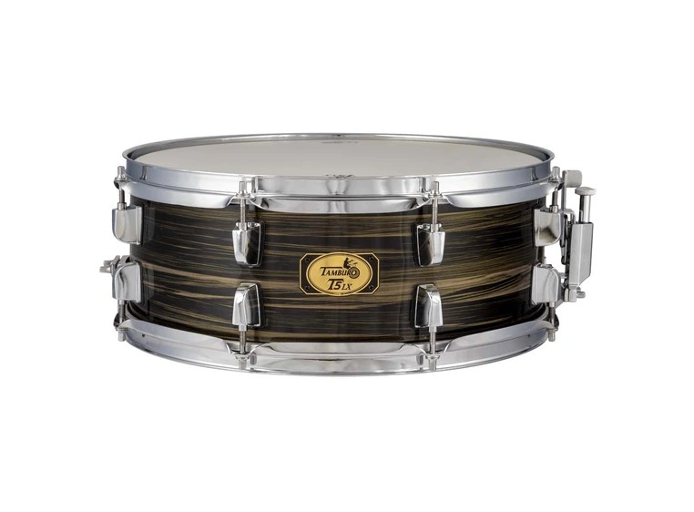 Tamburo TB T5LXSD1455WGBK Skarptromme 14"x 5,5" WRAP/PVC black wood 