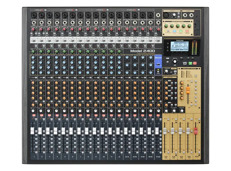 Tascam MODEL 2400 - 22 kanals mikser 24-spors Digital opptaker 