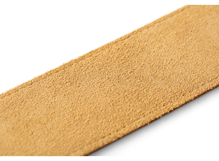 Taylor Strap Med Brown Leather Suede Back 2.5" 