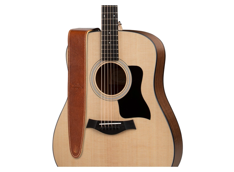 Taylor Strap Med Brown Leather Suede Back 2.5" 