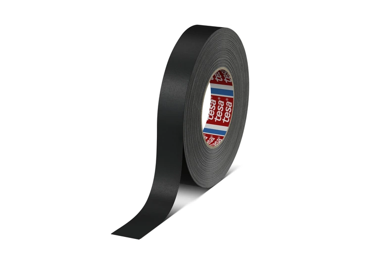 Tesa 4651 kraftfull Gaffa, Professional 25mm x 50m, sort 