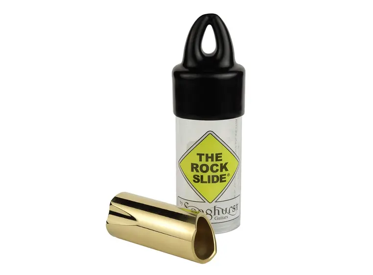 The Rock Slide Polished Brass Slide Large 