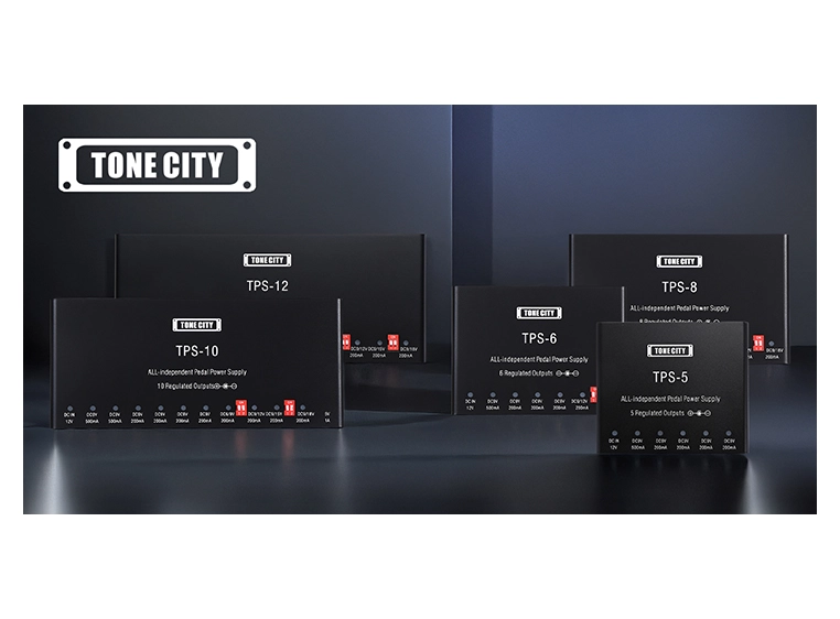 Tone City TPS-08 - Multi Power Supply with 8 Outputs 