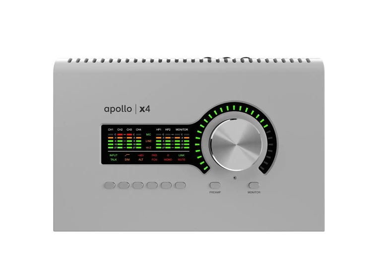Universal Audio Apollo x4 Desktop Med UAD Analog Classics Pro 