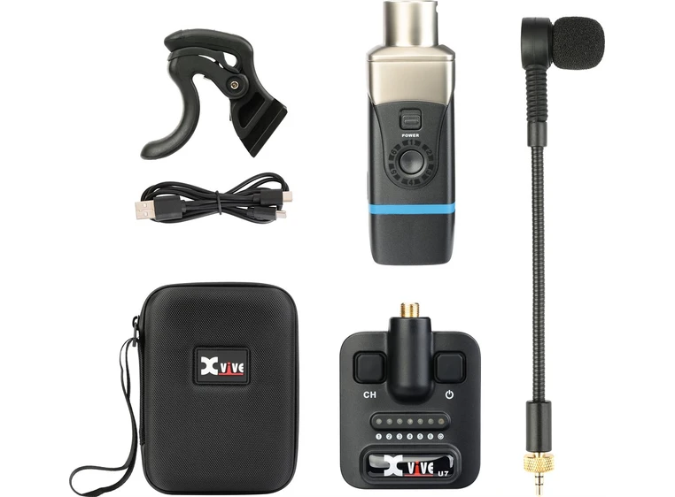 Xvive U7 Trådløst mikrofonsystem 