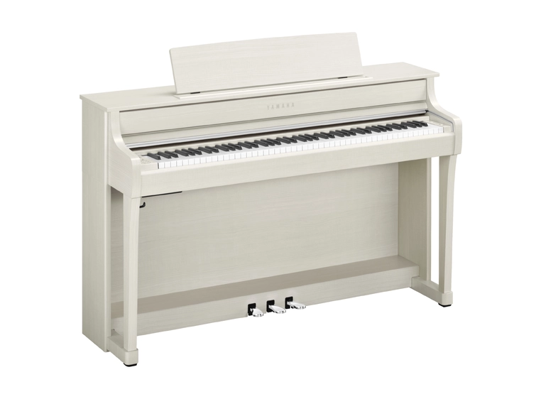 Yamaha Clavinova CLP-845WB Digitalpiano Hvit Bjørk 