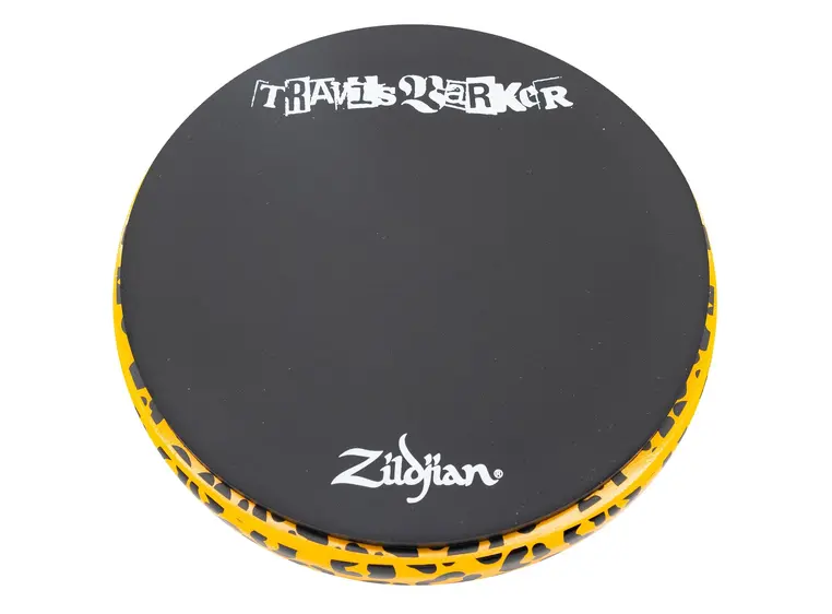 Zildjian 6" Travis Barker Practice Pad Designet av Travis Barker, to slagsider 