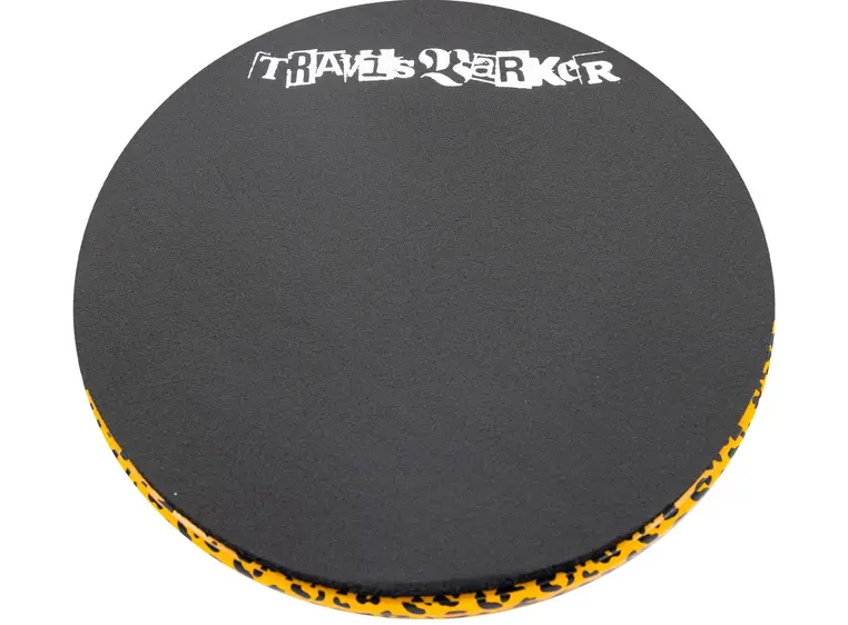 Zildjian 6" Travis Barker Practice Pad Designet av Travis Barker, to slagsider 