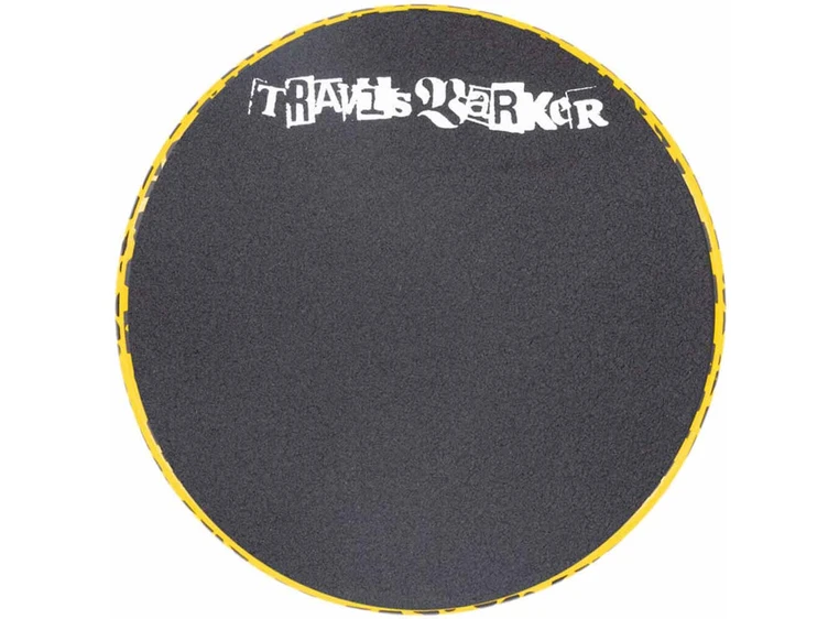Zildjian 6" Travis Barker Practice Pad Designet av Travis Barker, to slagsider 