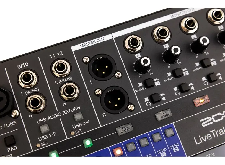 Zoom LiveTrak L12next 