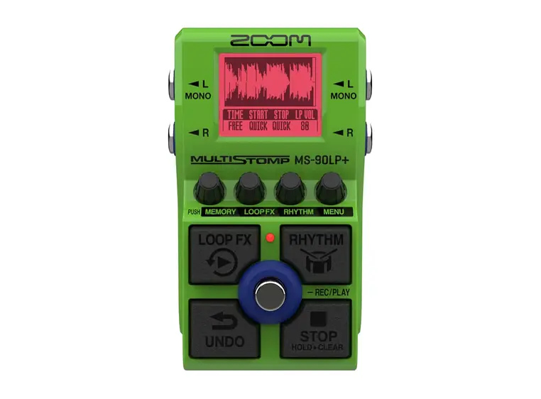 Zoom MS-90LP+ multistomp looper pedal 