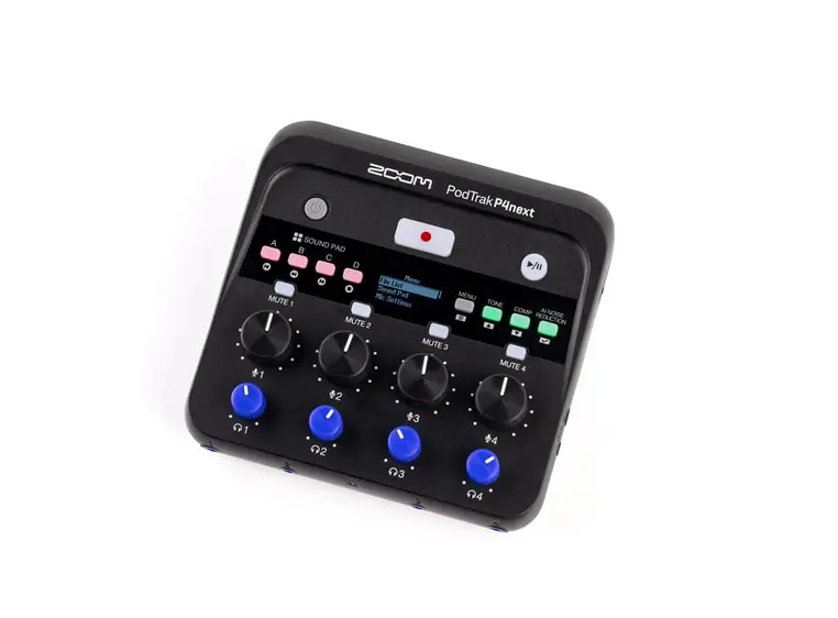 Zoom PodTrak P4next 4-spors podcastopptaker 
