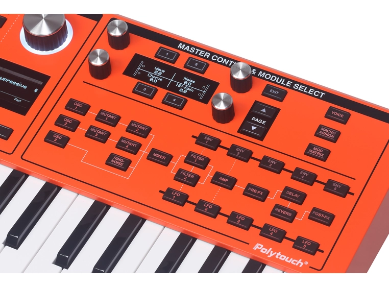 ASM Hydrasynth Explorer 888 888 Orange Limited Edition 