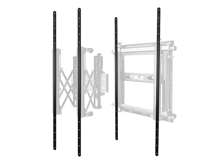 B-Tech BT7565/B Flat Screen Adaptor VESA 500/600/700/800/900, Black 