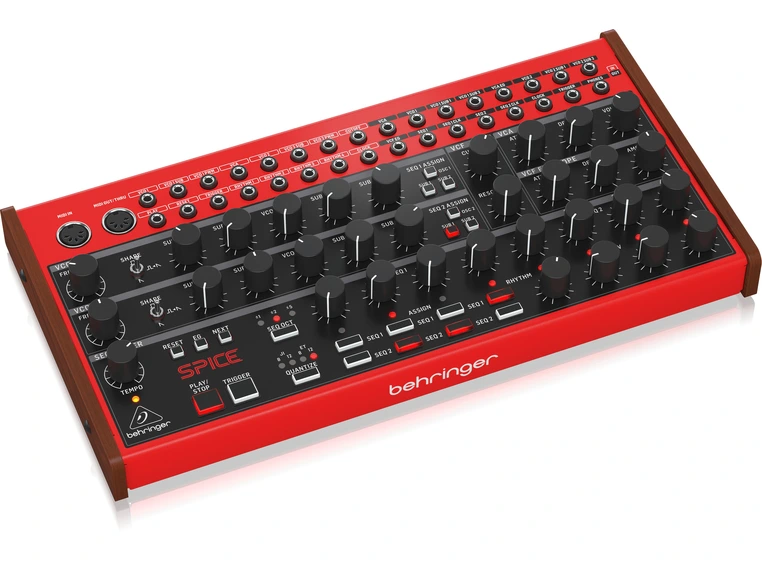 Behringer Spice Polyrhythmic Synthesizer Analog Semi modular with 2 oscillators 