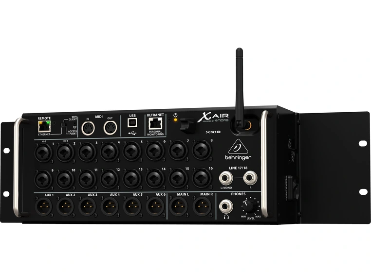 Behringer X AIR XR18 * Digital stagebox rack-mixer *Kunderetur 