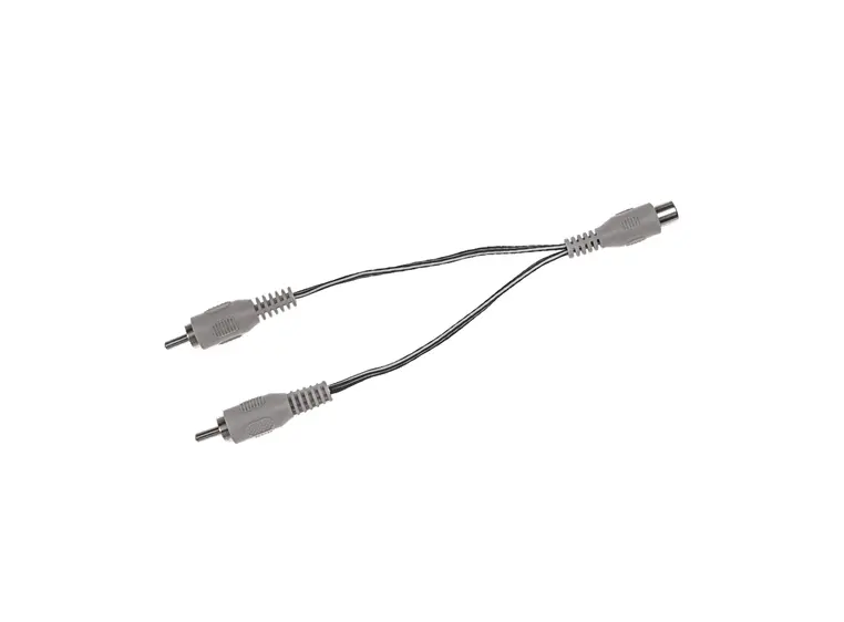 CIOKS 8800 Parallel adapter Flex, grå Adds two outlet's currents, 10cm 