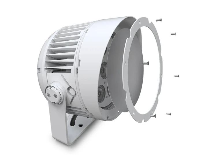 Chauvet Prof. ILU-ILUMIPODML RGBL, 6° Optics, IP67,Off White 