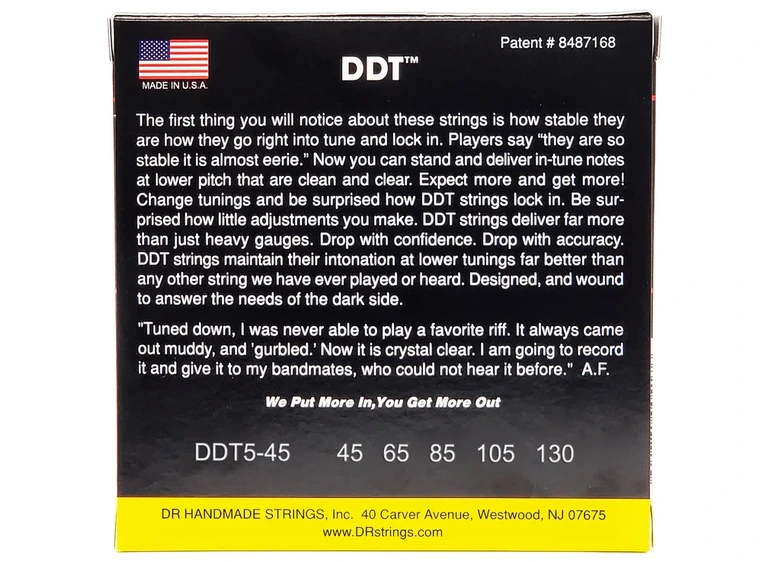 DR Strings DDT5-130 Drop Down (045-105) 