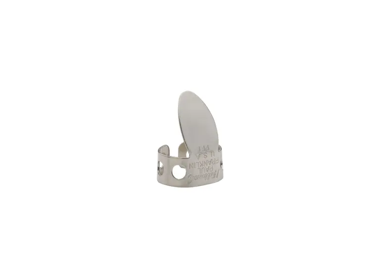 D'Addario NP2-04PF PW National 4-pack Paul Franklin Finger pick, Nickel 
