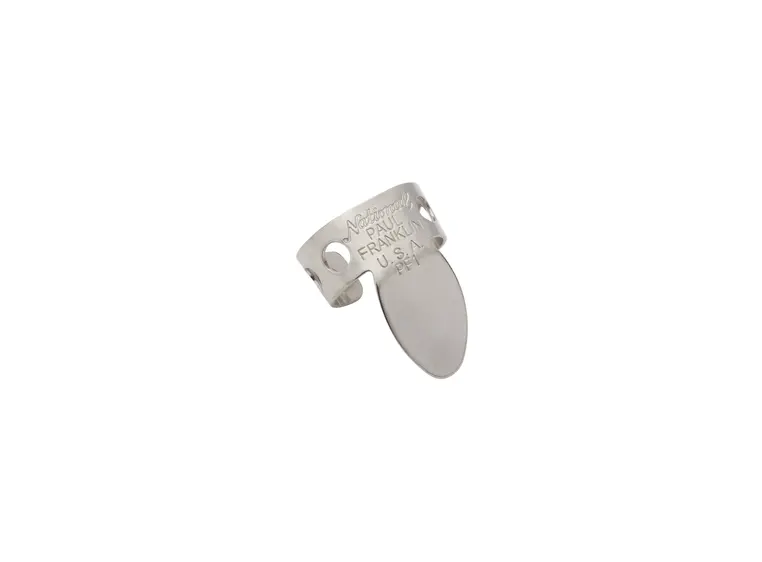 D'Addario NP2-04PF PW National 4-pack Paul Franklin Finger pick, Nickel 