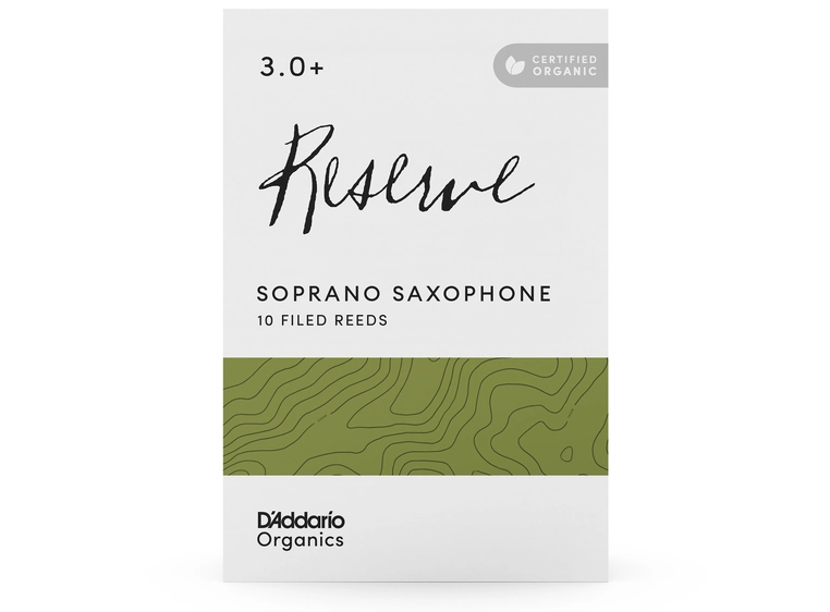 D'Addario Woodwinds ODIR10305 10-pakning Org. Reserve Sopran-sax 3.0+ 