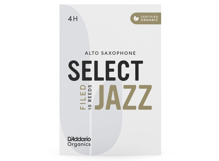 D'Addario Woodwinds ORSF10ASX4H 10-pk 4H Org. Select Jazz Filed Alt-sax 