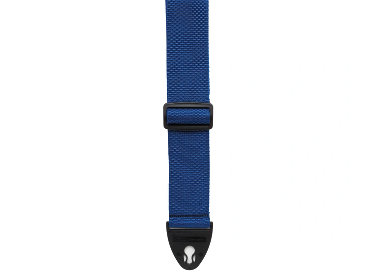 D'Andrea 2" Polyweb Guitar Strap Blue w/ Ace-Lock 