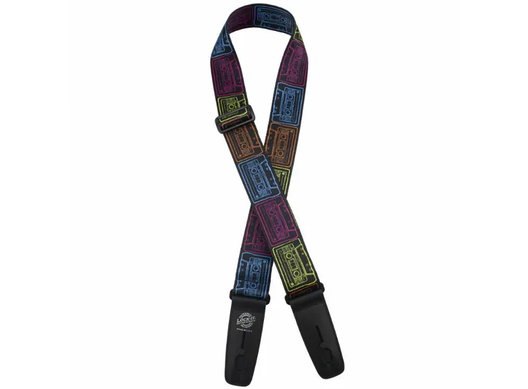 D'Andrea Lock-It Strap 2" Plush Poly Vivid Cassettes 