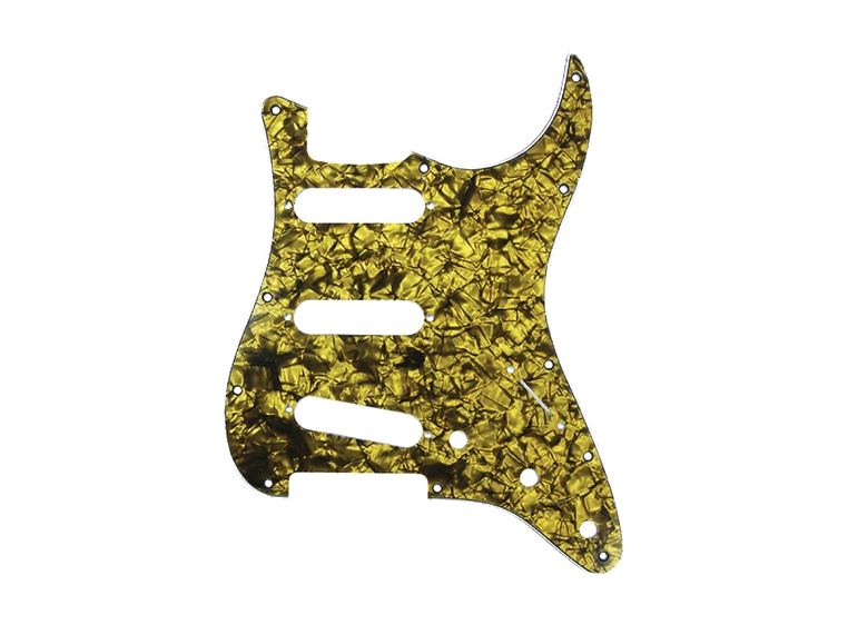 D'Andrea ST-Style SSS Pickguard Gold Pearl 