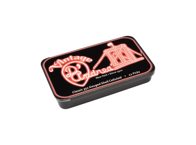 D'Andrea Shell Celluloid 351 - 1,21 X-Heavy Pick Pack 12-pakning 