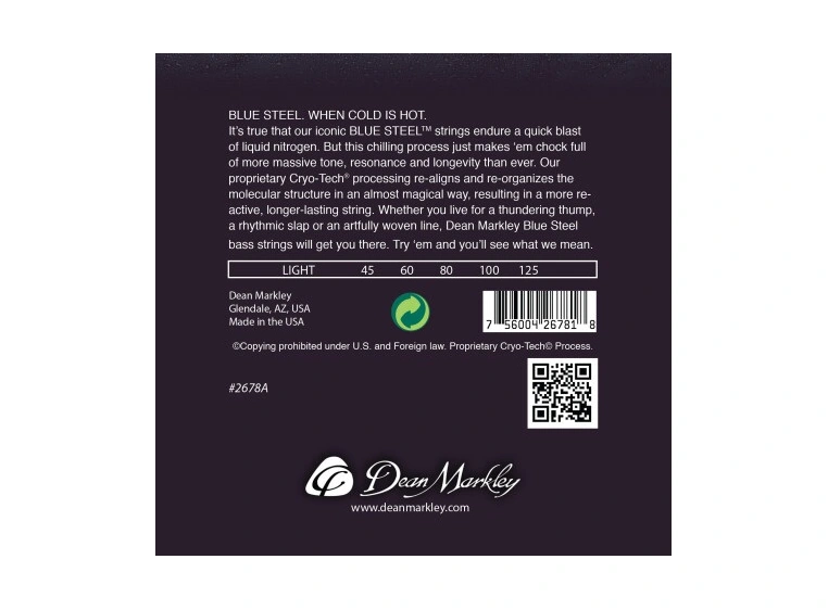 Dean Markley 2678 A Bass Blue Steel LT (045-125) 5.String 