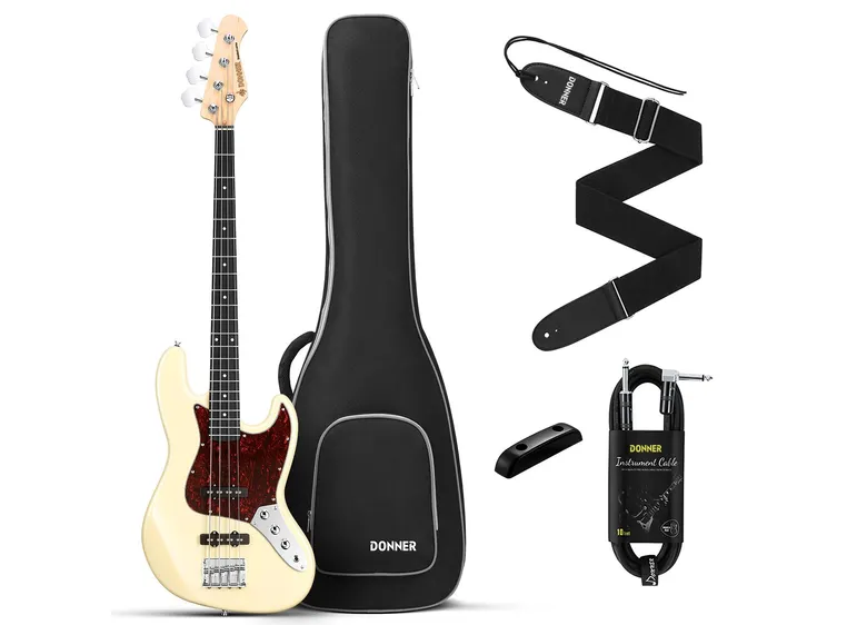 Donner DJB-510B el-bass olympic white 