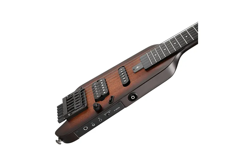 Donner HUSH-X silent el-gitar sunburst 