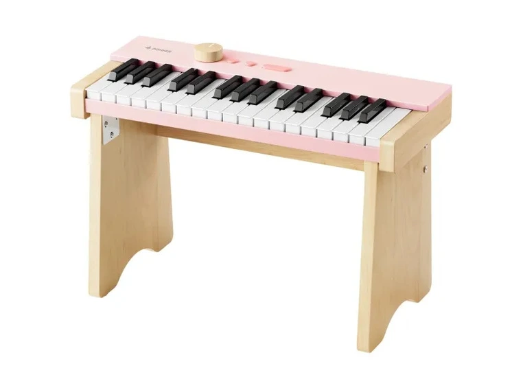 Donner KIDO V-10 el-piano for barn light pink 