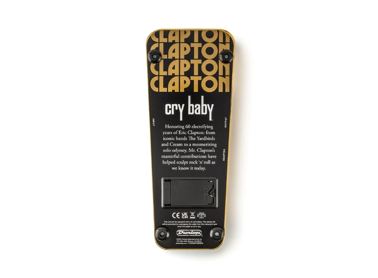 Dunlop EC95 Eric Clapton Cry Baby Wah 