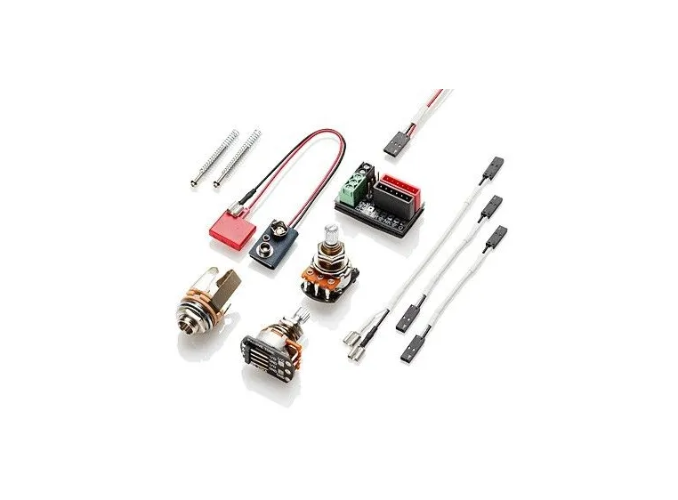 EMG JVHZ Jazz Bass Set Black 