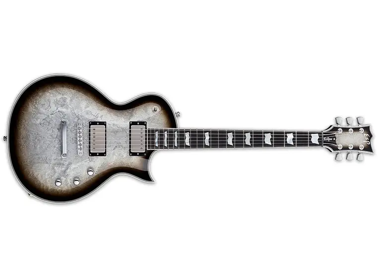 ESP Original Eclipse CTM Silver Liquid Metal burst 