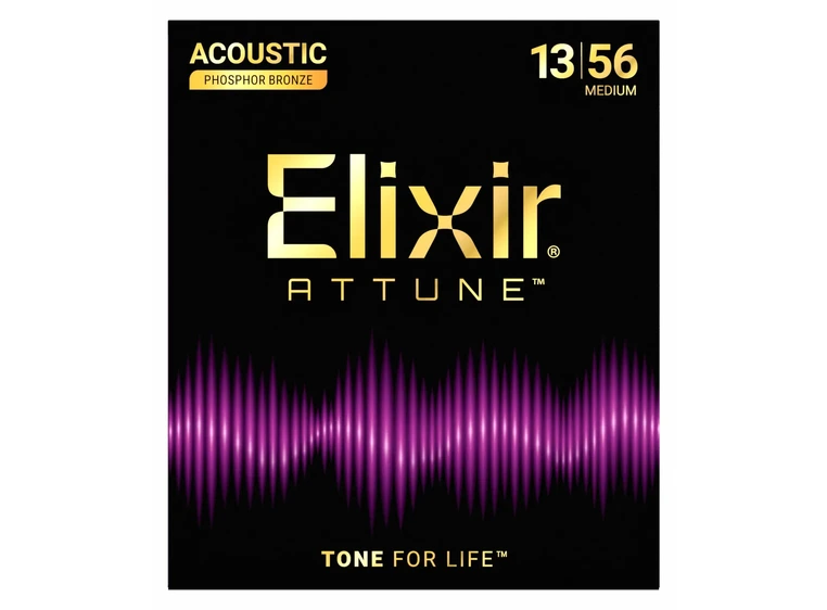 Elixir Attune Phosphor Bronze Medium (013-056) 21102 