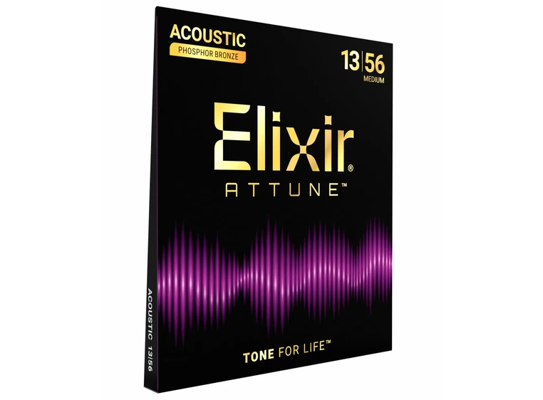 Elixir Attune Phosphor Bronze Medium (013-056) 21102 