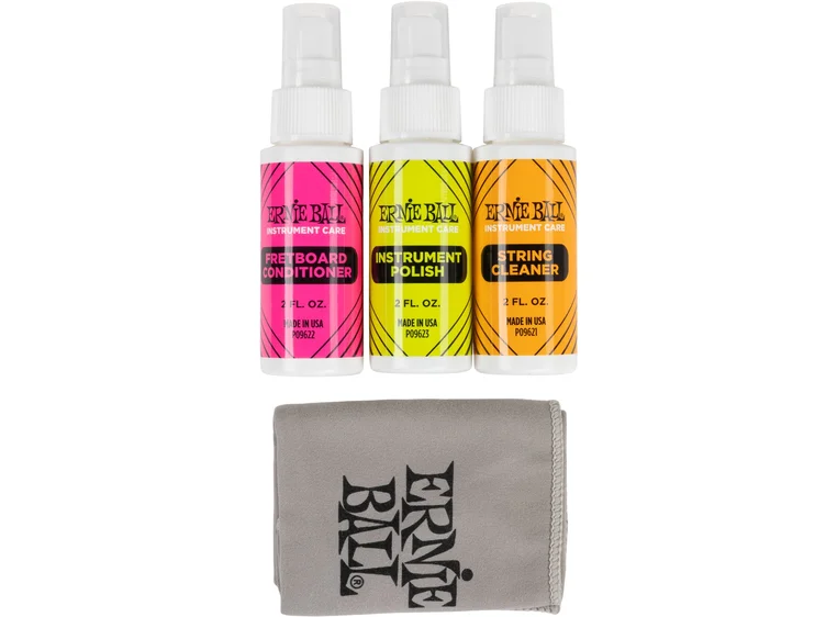 Ernie Ball EB-4225 Instrument Care 3-Pack 