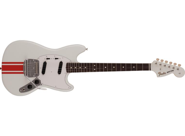 Fender 2023 MIJ Trad. 60s  Mustang* *Kunderetur Olympic White, Red Comp. Str