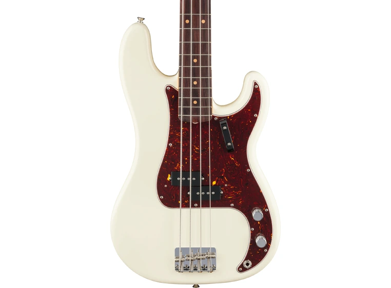 Fender Am Vtg II 1960 Precision Bass RW, Olympic White 