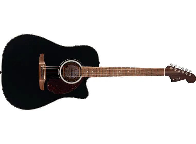 Fender California Deluxe Redondo CE WN, Black 