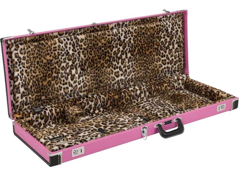 Fender Joe Strummer Strat/Tele Case Pink Leopard 
