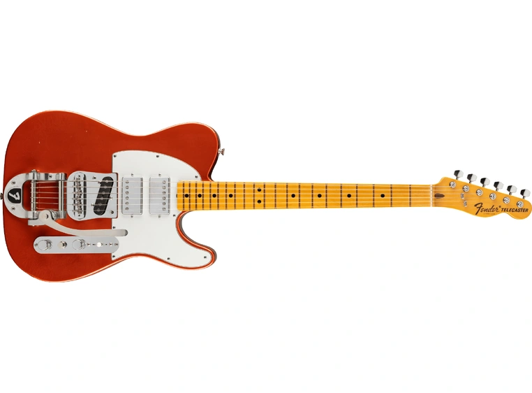 Fender Mike Campbell Red Dog Telecaster MN, Red Dog Red, Stories Collection 